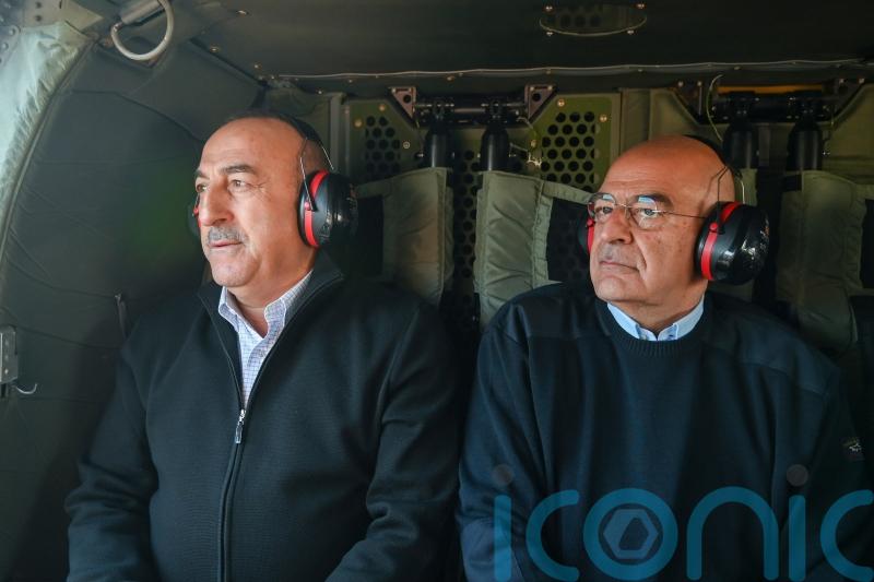 Greek foreign minister makes goodwill trip to earthquake-hit parts of Turkey