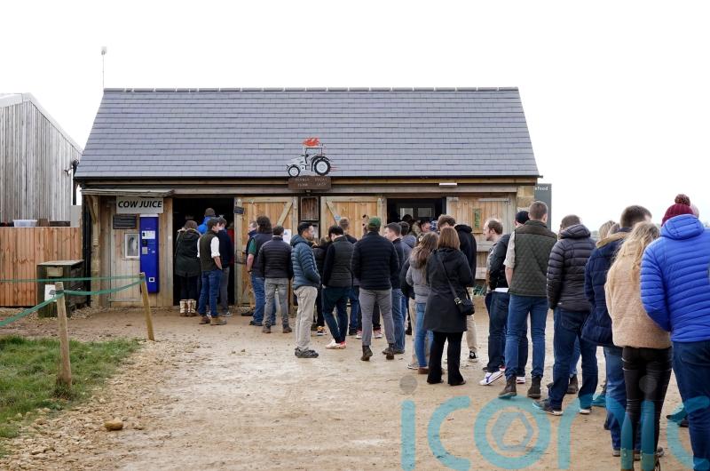 Queues for reopening of Jeremy Clarkson’s Diddly Squat farm shop