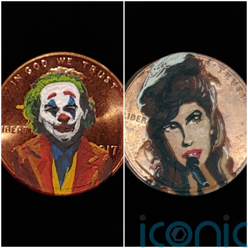 Penny for your thoughts – man brings joy to social media through painted coins