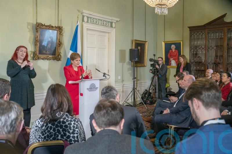 Sturgeon stunned packed room with surprise resignation speech