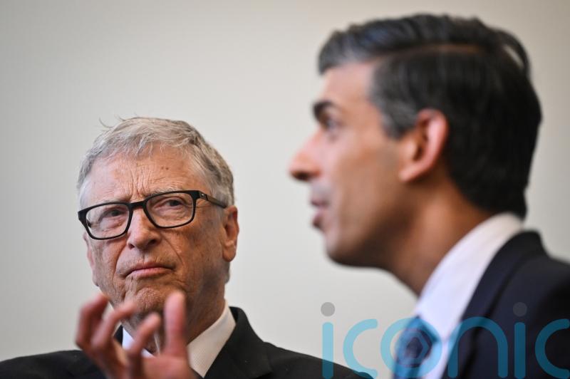 Green start-ups ‘solving net zero challenge’, says Sunak during Bill Gates visit