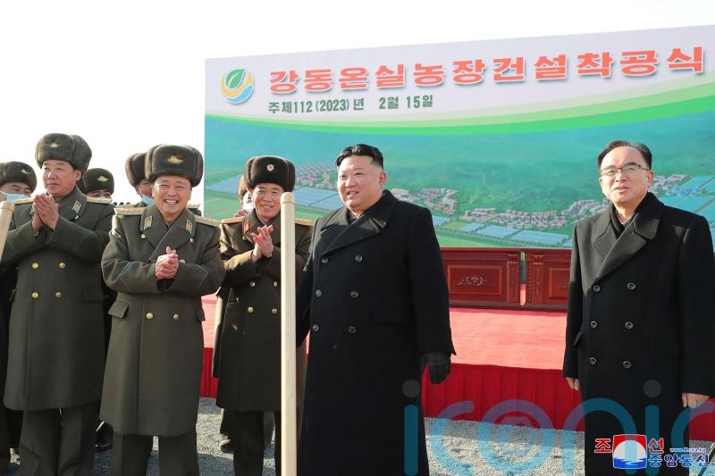 Kim Jong Un breaks ground for North Korean housing and farm projects