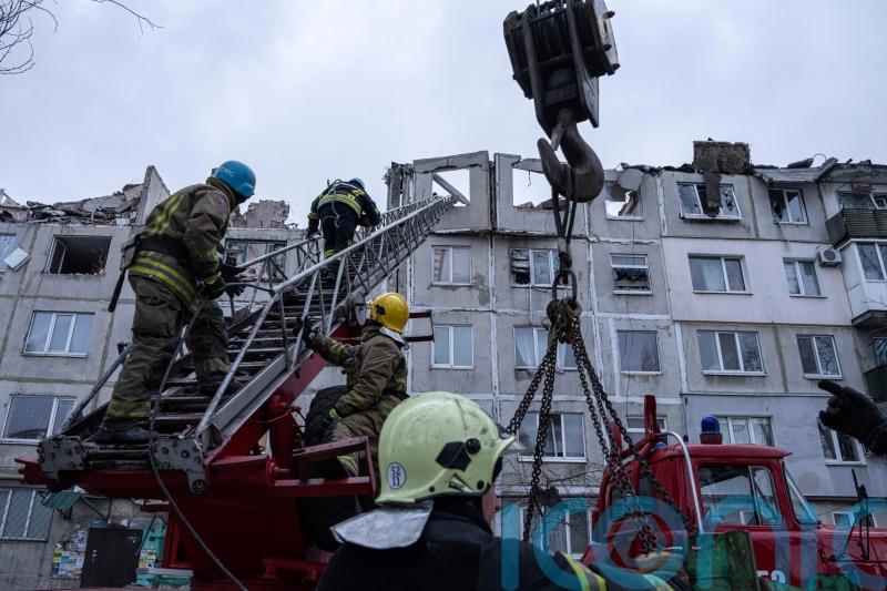 Targets across Ukraine hit as Russia launches fresh missile attack