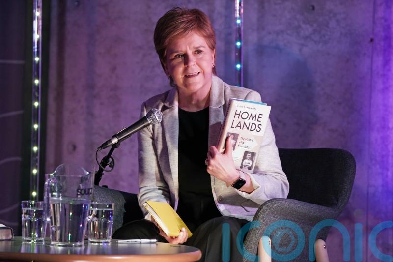 Nicola Sturgeon tells audience she hopes to spend more time at book festivals