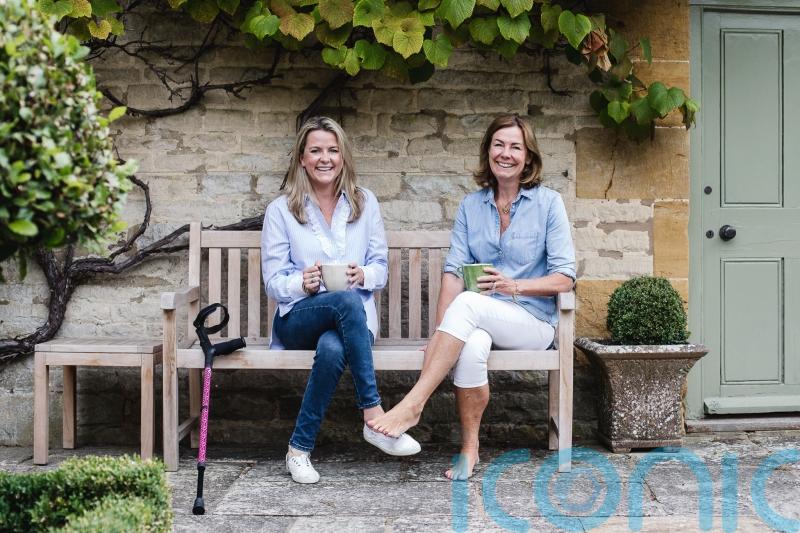 Mum who set up trendy crutches company after life-changing spinal injury says business is booming thanks to famous fans