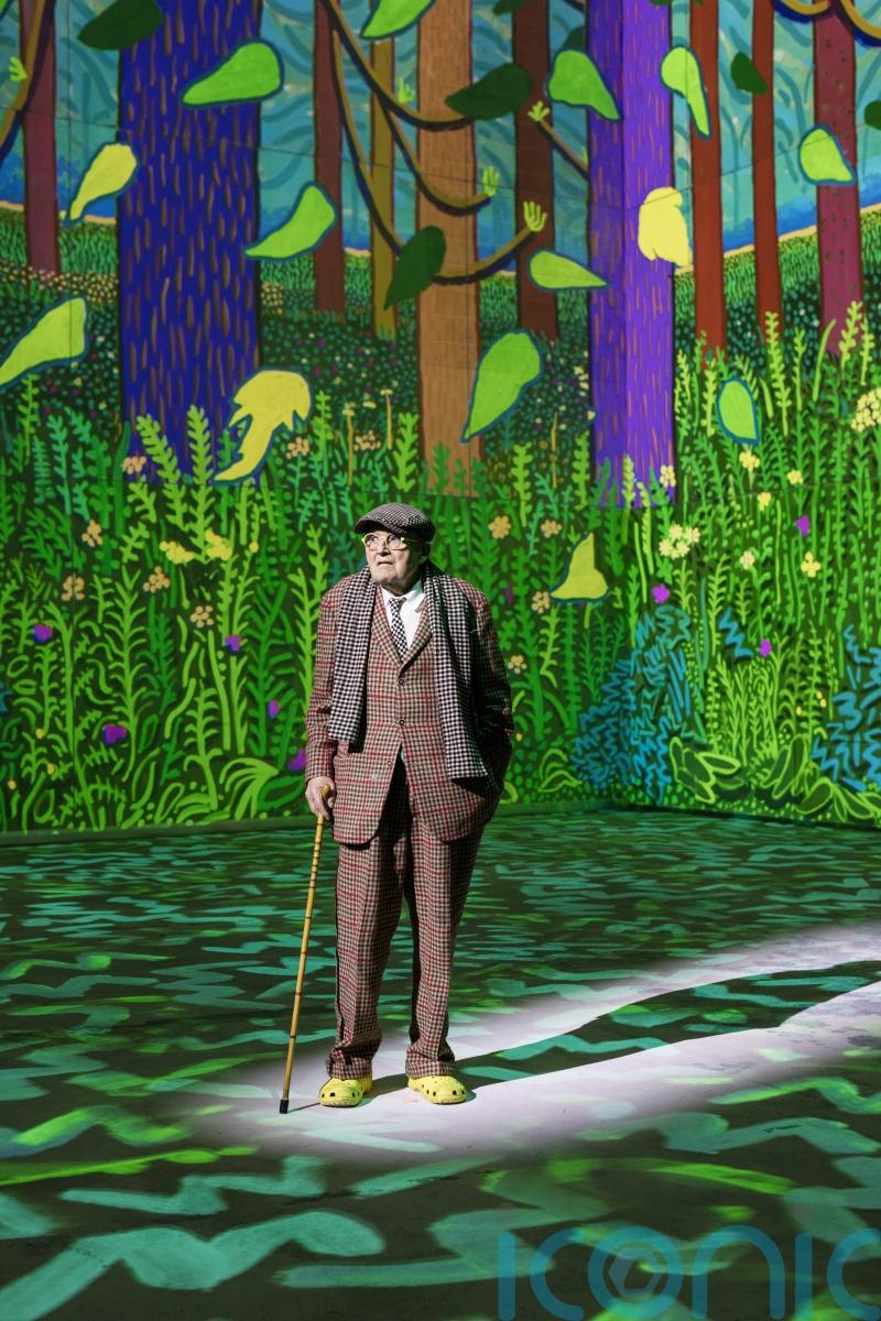 David Hockney ‘thrilled’ with new immersive exhibition, says arts venue boss