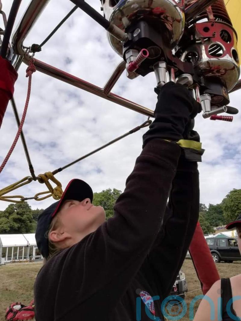 Teenage pilot set to fly at fiesta after being given her own hot air balloon