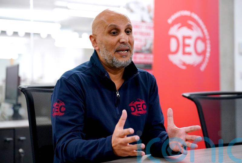 Ukrainian mother forced to flee home says UK people are &lsquo;angels&rsquo; for donating