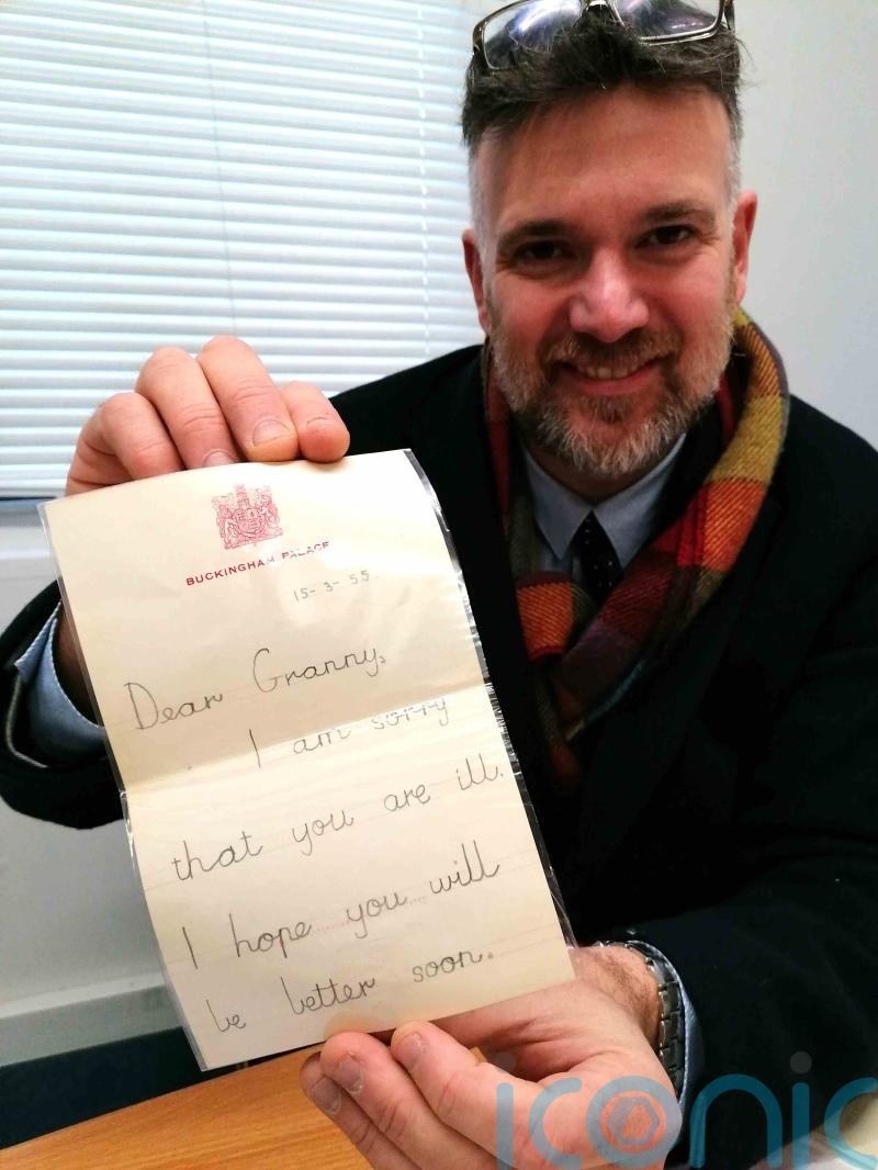 Childhood letter from King Charles to Queen Mother found in loft after 40 years