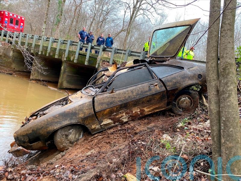 Bones found in submerged car belong to student missing since 1976 – sheriff