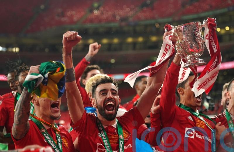Man Utd claim first trophy of Erik ten Hag&rsquo;s reign with win over Newcastle