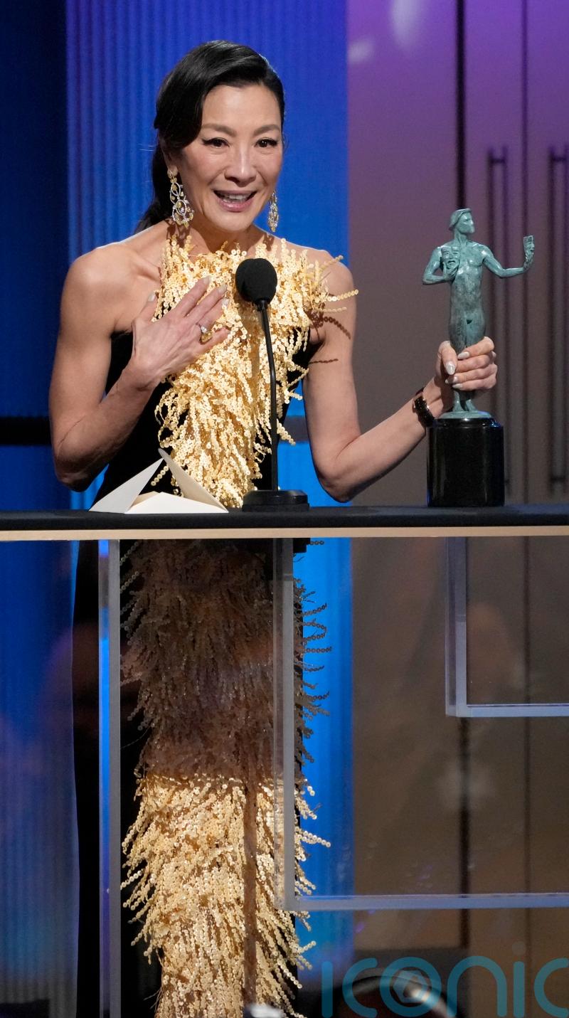 Michelle Yeoh and Ke Huy Quan make history at SAG awards