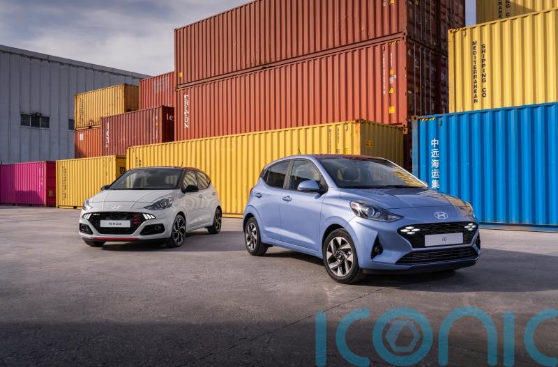 Hyundai i10 city car updated for 2023