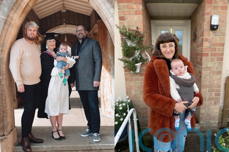 Young mum who had two ‘awful’ pregnancies during uni studies opened her own business instead of taking maternity leave