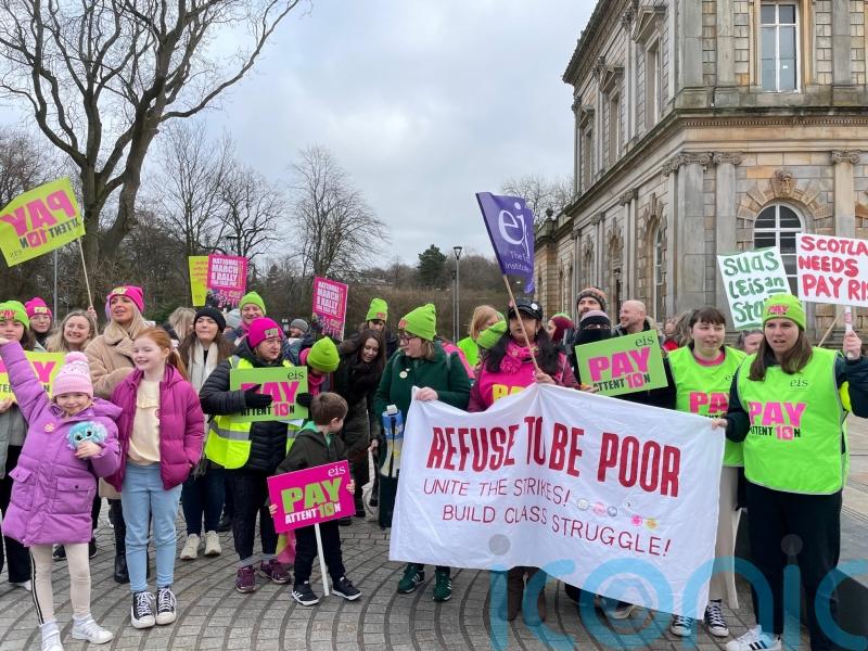 Schools shut across Scotland as teachers strike over pay