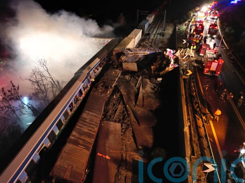 At least 36 killed in fiery fatal head-on train crash in northern Greece