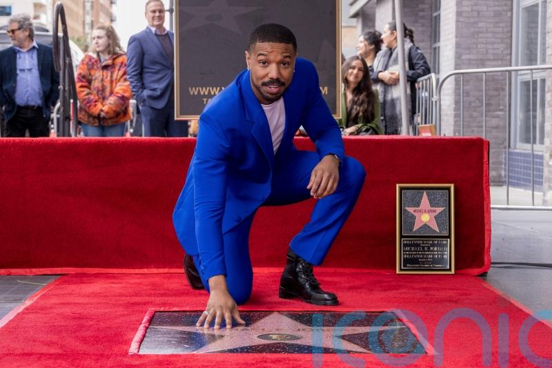 Michael B Jordan’s journey ‘from man to god’ hailed at Walk of Fame ceremony