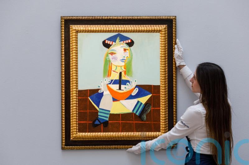 Portrait of Picasso’s daughter Maya sells at auction for over £18 million
