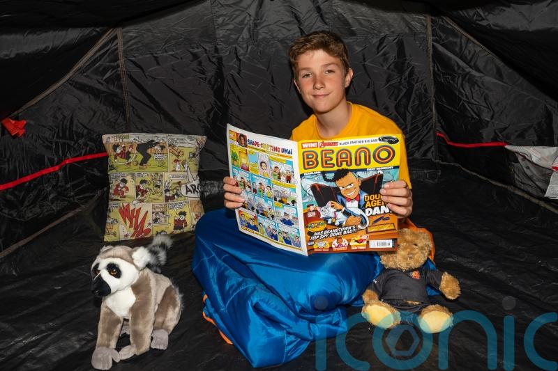 Boy who camped in tent for three years is ‘a true hero’, says charity