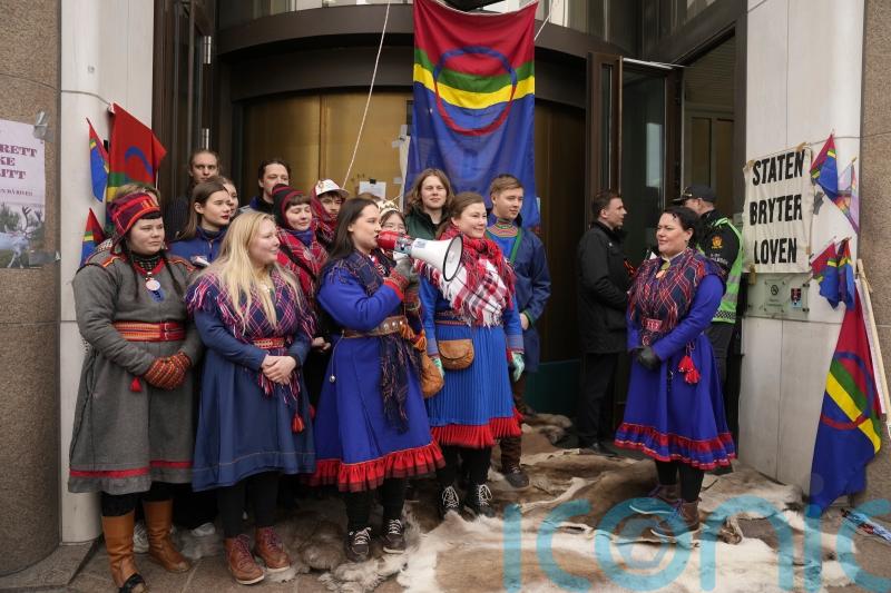 Norway’s government apologises to Sami reindeer herders after protest