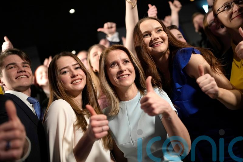 Estonia’s pro-Ukraine Prime Minister Kaja Kallas wins re-election