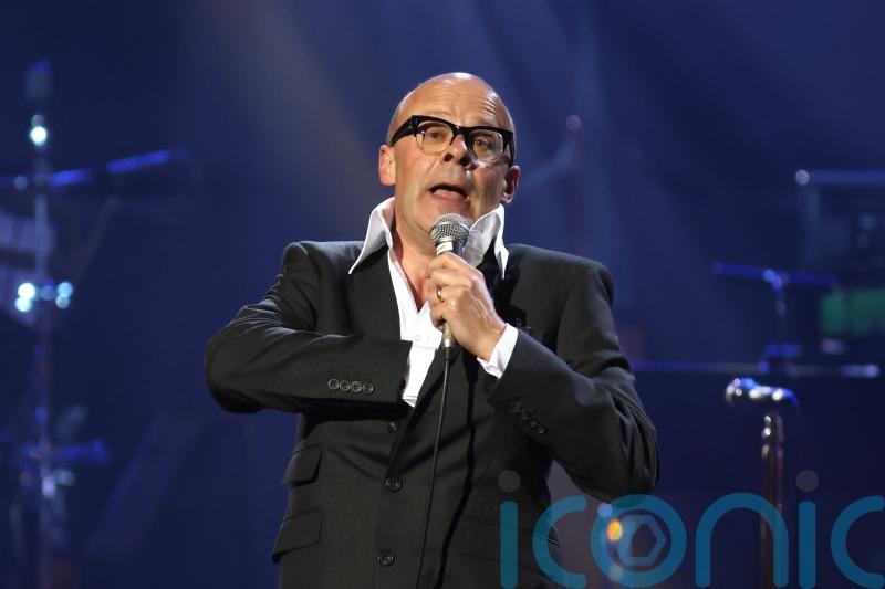 Harry Hill raps Cardi B verse in surprise appearance onstage with Black Midi