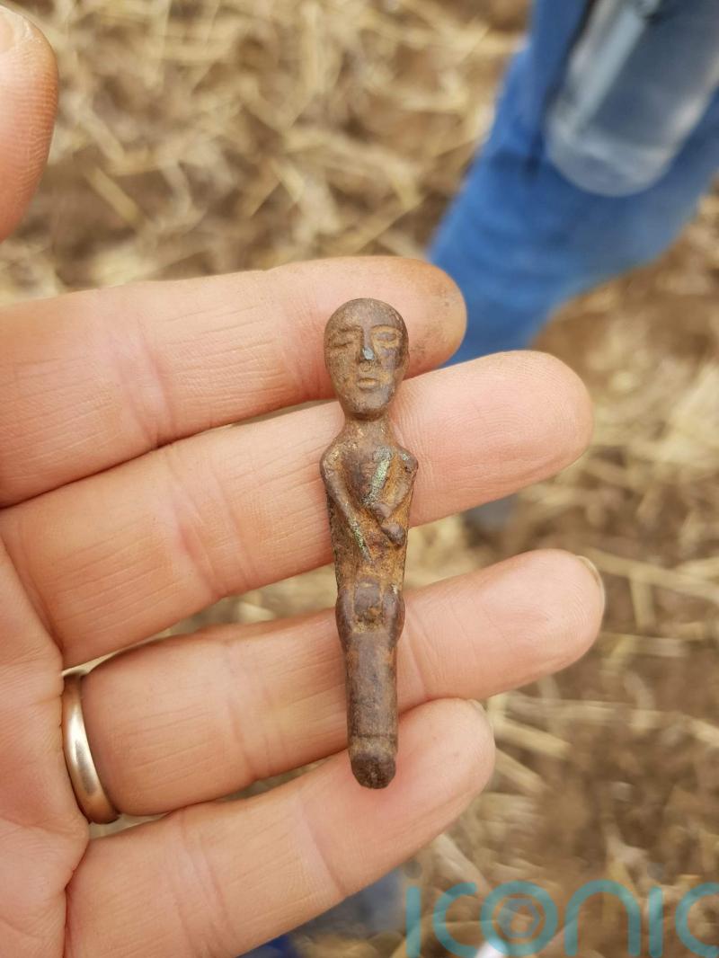 Bronze nude figure with hinged phallus sells at auction for £2,200