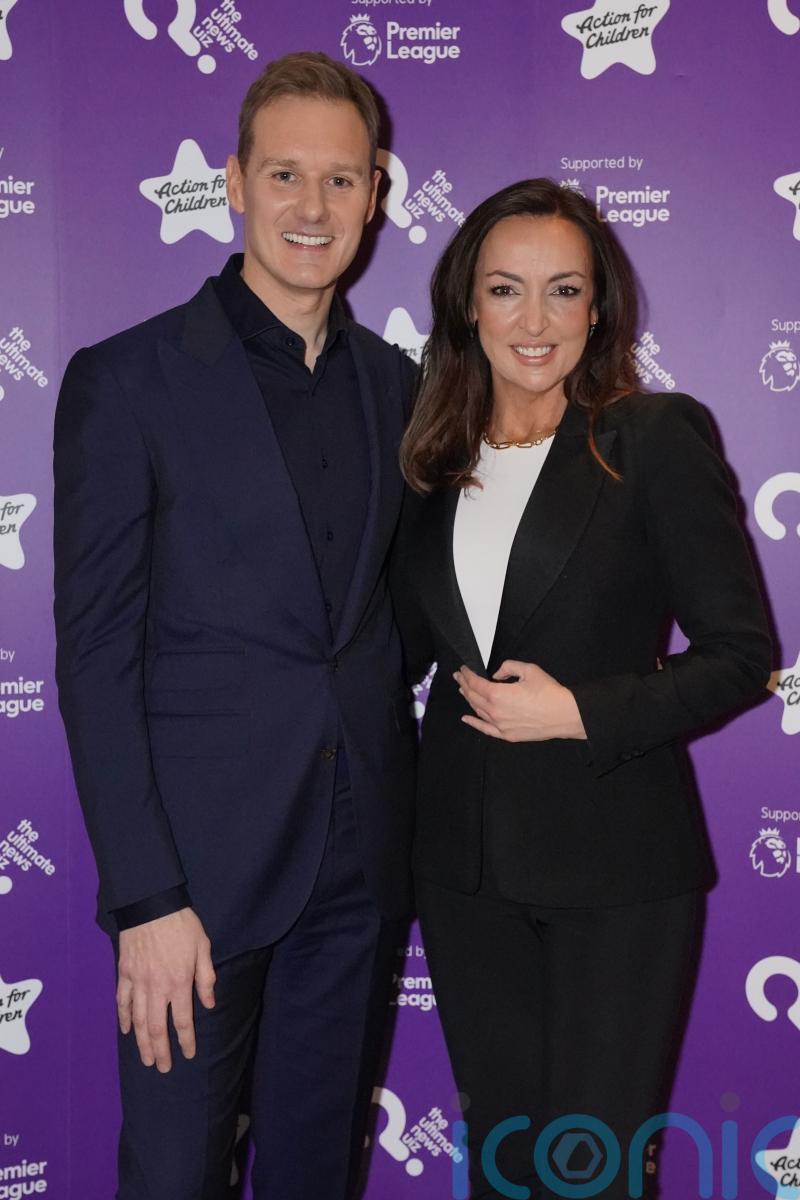 Big names in British broadcasting come together for annual charity news quiz
