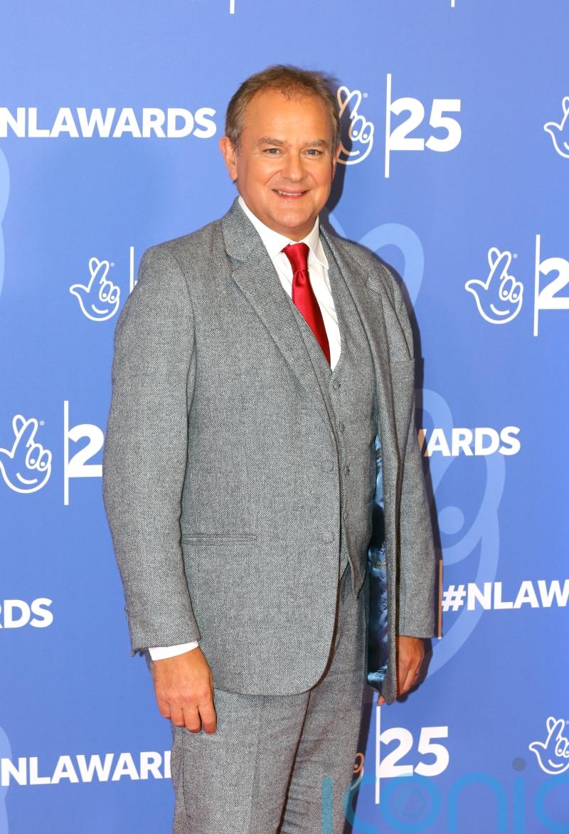 Hugh Bonneville and Jason Watkins act out satire of BBC’s Gary Lineker response