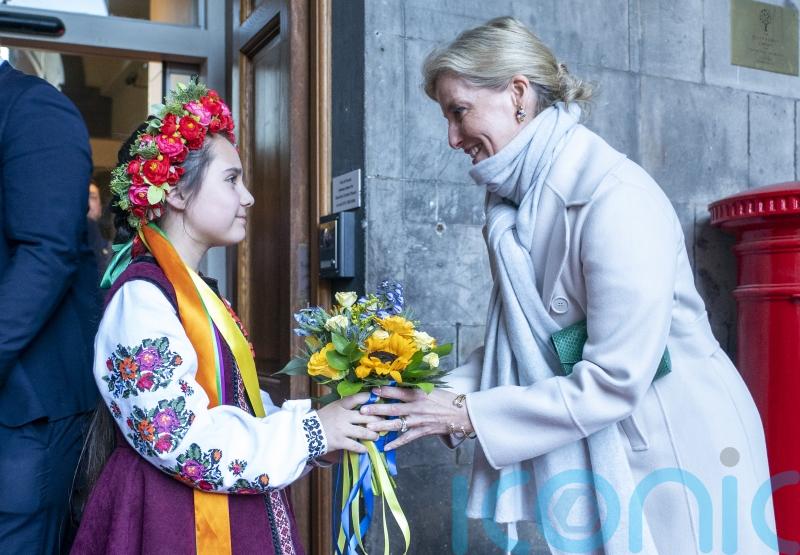 Duke of Edinburgh tells Ukrainians Britain can be home for as long they need
