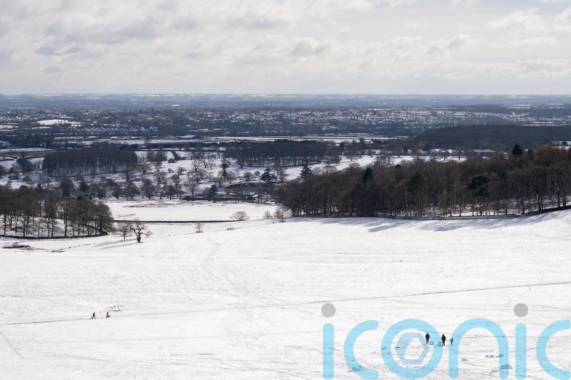 Temperatures plunge to minus 15C overnight as snow and ice warnings remain
