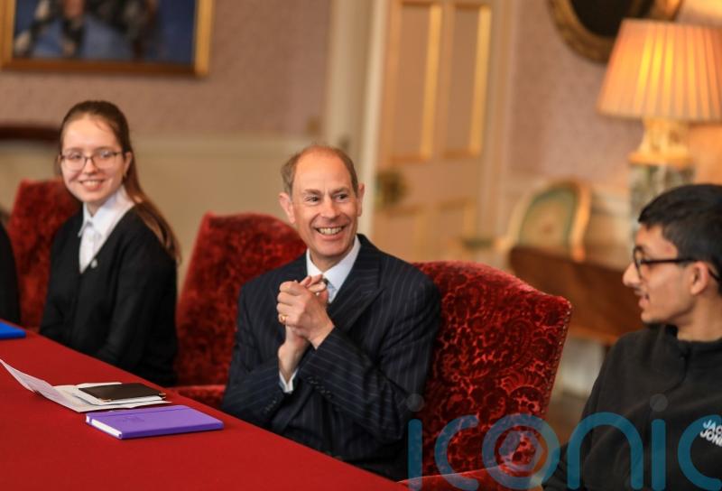 Prince meets award participants for first time since becoming Duke of Edinburgh
