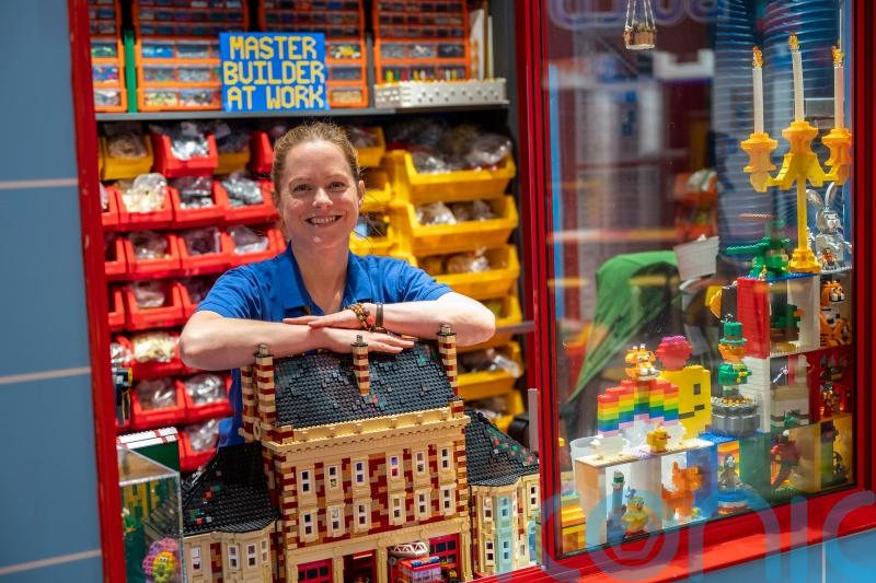 Woman who swapped HR for Lego building job now creates everything from world’s smallest Primark to Peaky Blinders sets