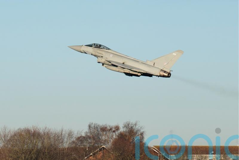 RAF and German air force intercept Russian aircraft in ‘routine’ Nato mission