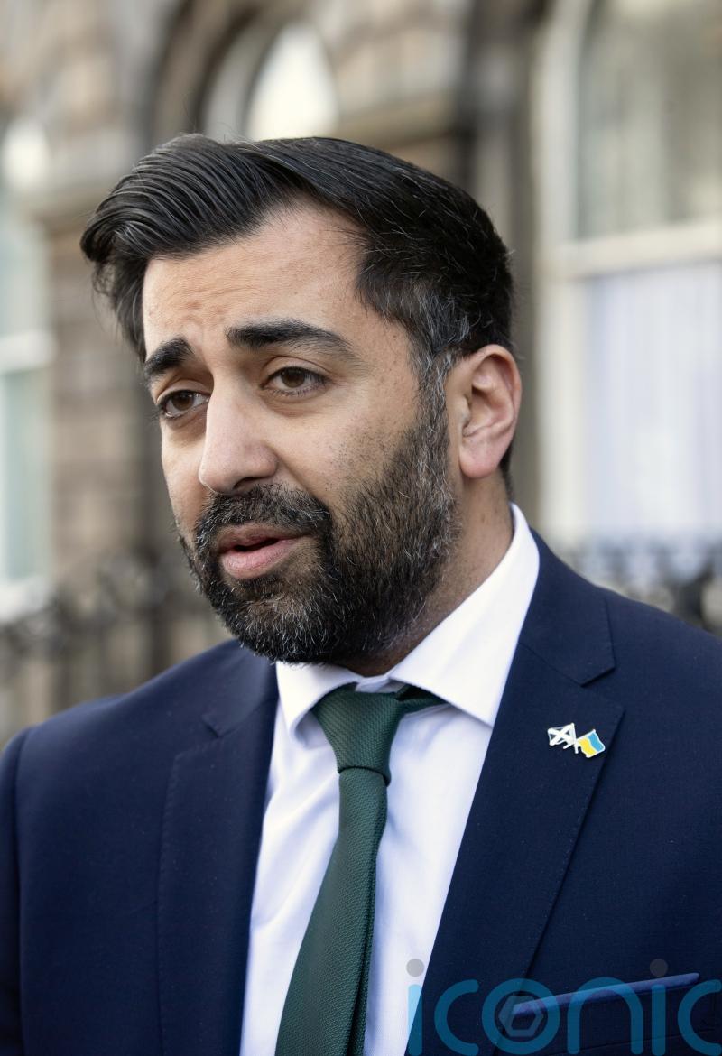 Humza Yousaf jokingly asks Ukrainian women ‘where are all the men?’