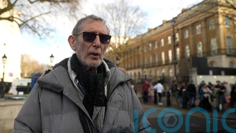 Michael Rosen echoes Gary Lineker comment during speech outside Downing Street