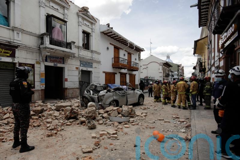At least 12 killed as strong earthquake shakes coastal Ecuador