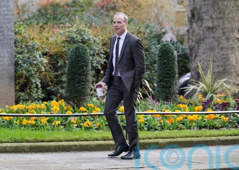 Rishi Sunak will not ‘pre-empt’ fate of Raab amid bullying probe