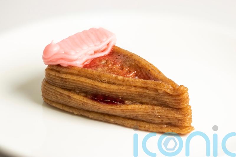 Scientists use 3D printer to make dessert from seven ingredients