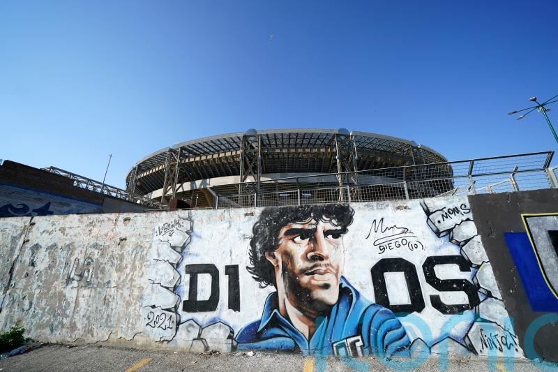 England fan&rsquo;s ticket cancelled due to offensive Diego Maradona message on flag