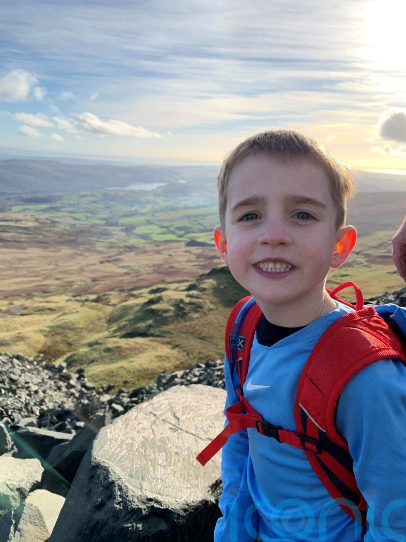 Six-year-old hiker receives ‘brilliant’ £10,000 donation to help poorly children