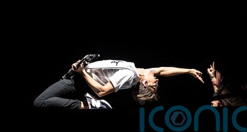 Image of McFly’s Tom Fletcher mid performance wins photography award