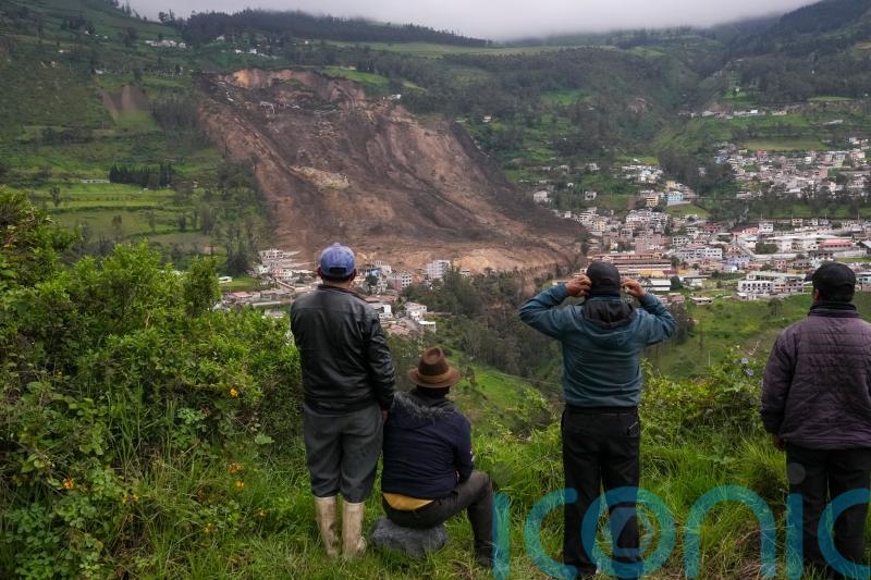 Seven confirmed dead in Ecuador landslide