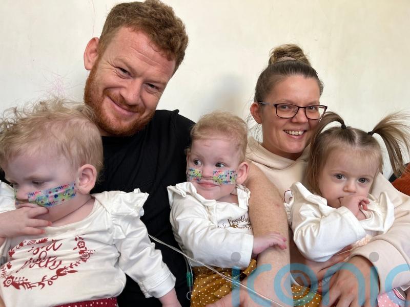 Mother who gave birth to world’s most premature triplets hailed as ‘wonder mum’