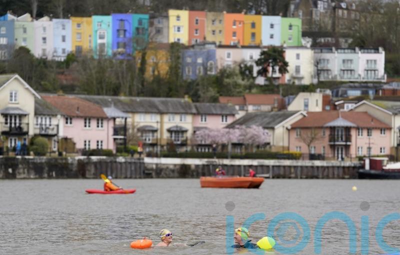 Husband and wife take to water ahead of Bristol Harbour swimming pilot