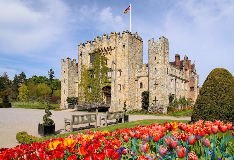 Winston Churchill’s oil painting of Hever gardens returns home to castle
