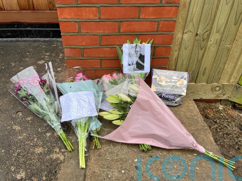 Dog treats among tributes left outside Paul O’Grady’s Kent farm