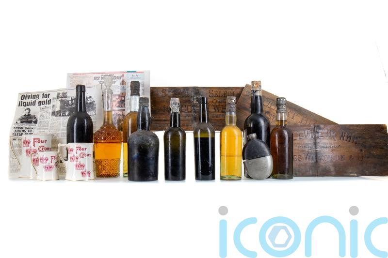 Decanter of whisky recovered from 130-year-old shipwreck to go under the hammer