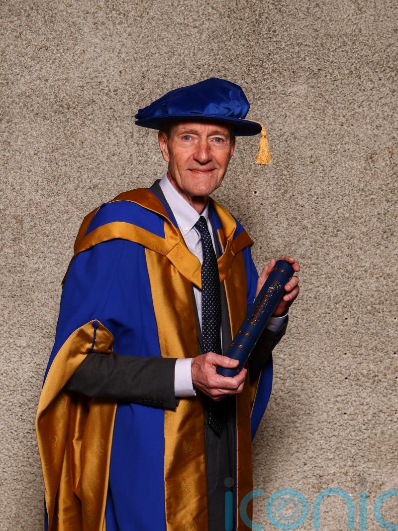Lee Child ‘absolutely delighted’ by honorary doctorate from Coventry University