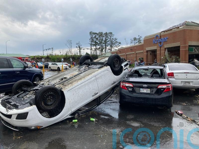 At least four dead as massive storm strikes multiple US states